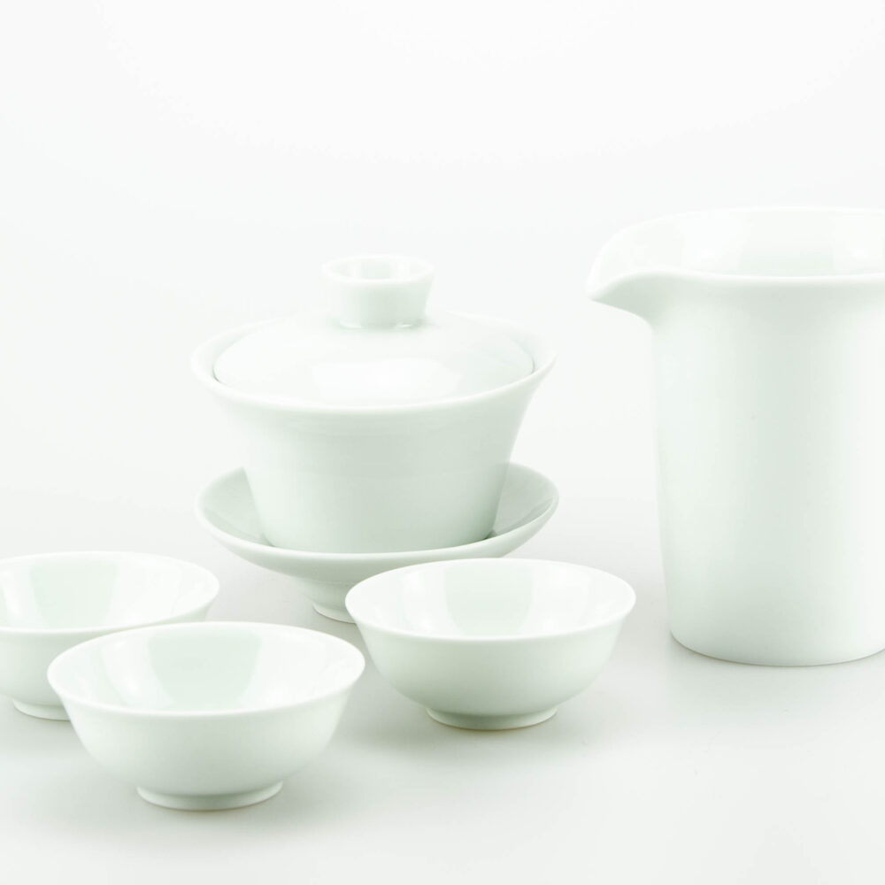 Gong Fu Porcelain Tea Set (Plain) – Postcard Teas – London's Finest Tea ...